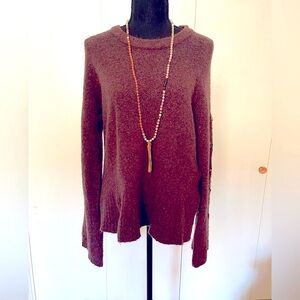 Long Sleeve Women’s cotton/Wool blend Sweater